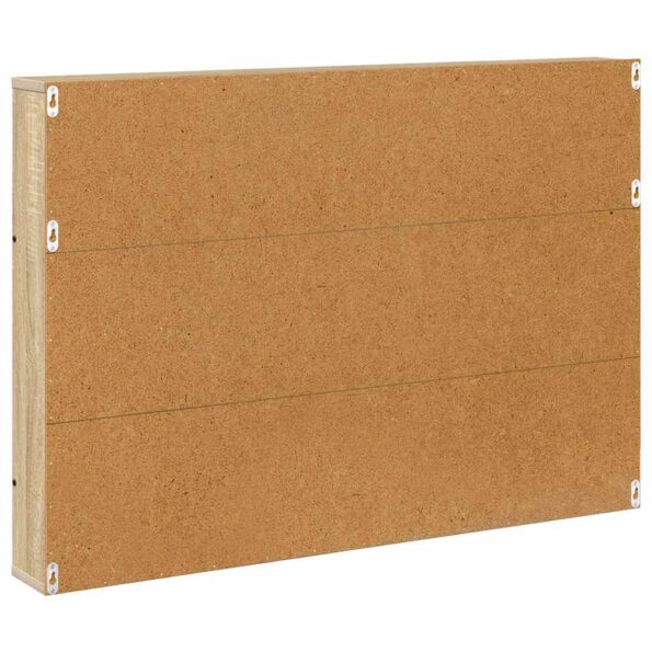vidaXL Regál na časopisy s poličkou 2 pcs Sonoma dub 100 x 12 x 70 cm – Obrázok 8