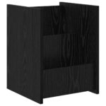 vidaXL Regál na časopisy Čierny dub 35 x 35 x 45 cm Kompozitné drevo – Obrázok 2