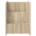 vidaXL Regál na časopisy Sonoma dub 35 x 35 x 45 cm Kompozitné drevo – Obrázok 5