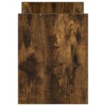 vidaXL Regál na časopisy Dymová dub 35 x 35 x 45 cm Kompozitné drevo – Obrázok 6