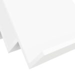 vidaXL Bočná skrinka Biela 57,5 x 40 x 42 cm Kompozitné drevo – Obrázok 8