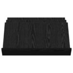 vidaXL Bočná skrinka Čierny dub 65 x 57,5 x 42 cm Kompozitné drevo – Obrázok 5