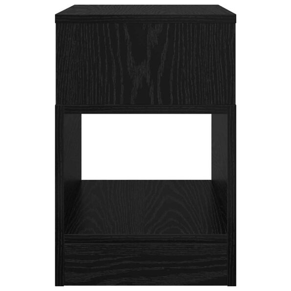 vidaXL Koncový stôl Čierny dub 30,5 x 30 x 45 cm Kompozitné drevo – Obrázok 5