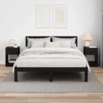 vidaXL Koncový stôl 2 pcs Čierny dub 30,5 x 30 x 45 cm – Obrázok 4