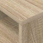 vidaXL Koncový stôl 2 pcs Sonoma dub 30,5 x 30 x 45 cm – Obrázok 9