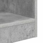 vidaXL Koncový stôl 2 pcs Betónová šedá 30,5 x 30 x 45 cm – Obrázok 10