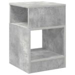 vidaXL Koncový stôl 2 pcs Betónová šedá 30,5 x 30 x 45 cm – Obrázok 5