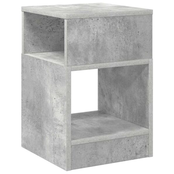 vidaXL Koncový stôl 2 pcs Betónová šedá 30,5 x 30 x 45 cm – Obrázok 5