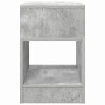 vidaXL Koncový stôl 2 pcs Betónová šedá 30,5 x 30 x 45 cm – Obrázok 6
