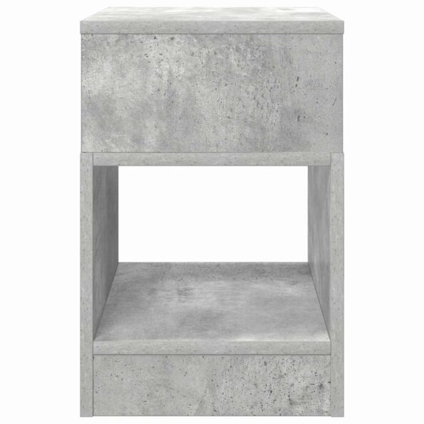 vidaXL Koncový stôl 2 pcs Betónová šedá 30,5 x 30 x 45 cm – Obrázok 6