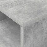 vidaXL Koncový stôl 2 pcs Betónová šedá 30,5 x 30 x 45 cm – Obrázok 9