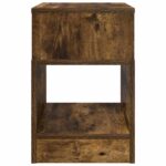 vidaXL Koncový stôl Dymová dub 30,5 x 30 x 45 cm Kompozitné drevo – Obrázok 5