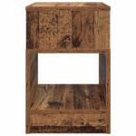 vidaXL Koncový stôl 2 pcs Staré drevo 30,5 x 30 x 45 cm – Obrázok 6