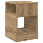vidaXL Koncový stôl 2 pcs Remeselný dub 30,5 x 30 x 45 cm – Obrázok 5