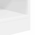 vidaXL Koncový stôl 2 pcs Biela 40,5 x 40 x 45 cm Kompozitné drevo – Obrázok 10