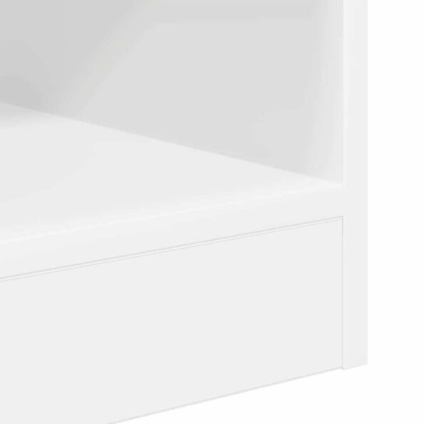 vidaXL Koncový stôl 2 pcs Biela 40,5 x 40 x 45 cm Kompozitné drevo – Obrázok 10