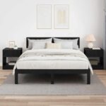 vidaXL Koncový stôl 2 pcs Čierny dub 40,5 x 40 x 45 cm – Obrázok 4