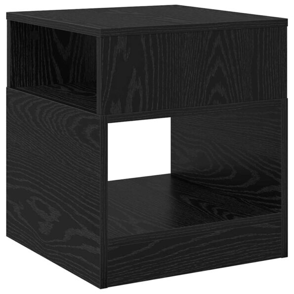 vidaXL Koncový stôl 2 pcs Čierny dub 40,5 x 40 x 45 cm – Obrázok 5