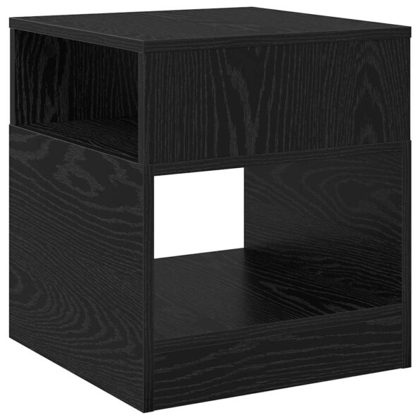 vidaXL Koncový stôl 2 pcs Čierny dub 40,5 x 40 x 45 cm – Obrázok 8