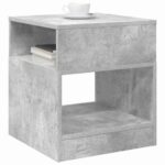 vidaXL Koncový stôl 2 pcs Betónová šedá 40,5 x 40 x 45 cm – Obrázok 3