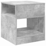 vidaXL Koncový stôl 2 pcs Betónová šedá 40,5 x 40 x 45 cm – Obrázok 5