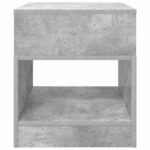 vidaXL Koncový stôl 2 pcs Betónová šedá 40,5 x 40 x 45 cm – Obrázok 6