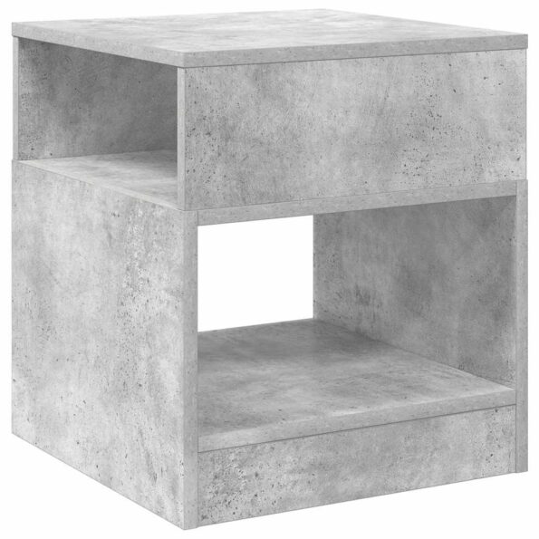 vidaXL Koncový stôl 2 pcs Betónová šedá 40,5 x 40 x 45 cm – Obrázok 8