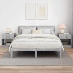 vidaXL Koncový stôl 2 pcs Sivý Sonoma 40,5 x 40 x 45 cm – Obrázok 4