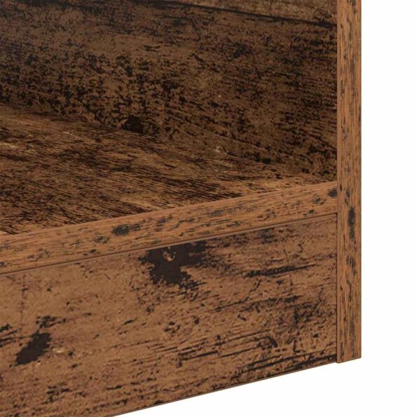 vidaXL Koncový stôl 2 pcs Staré drevo 40,5 x 40 x 45 cm – Obrázok 10