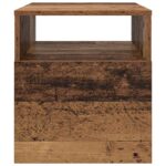 vidaXL Koncový stôl 2 pcs Staré drevo 40,5 x 40 x 45 cm – Obrázok 7
