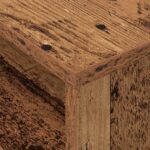 vidaXL Koncový stôl 2 pcs Staré drevo 40,5 x 40 x 45 cm – Obrázok 9