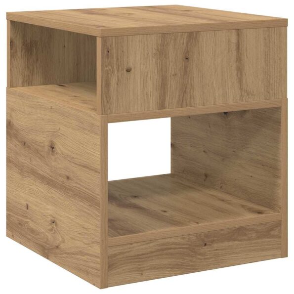 vidaXL Koncový stôl Remeselný dub 40,5 x 40 x 45 cm Kompozitné drevo – Obrázok 2
