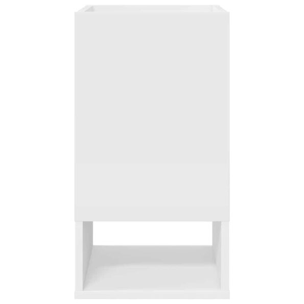 vidaXL Koncový stôl 2 pcs Biela 30 x 30 x 56 cm Kompozitné drevo – Obrázok 7