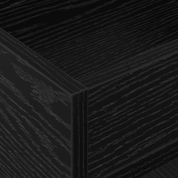 vidaXL Koncový stôl Čierny dub 30 x 30 x 56 cm Kompozitné drevo – Obrázok 8