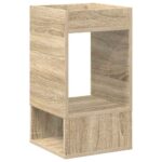 vidaXL Koncový stôl Sonoma dub 30 x 30 x 56 cm Kompozitné drevo – Obrázok 2