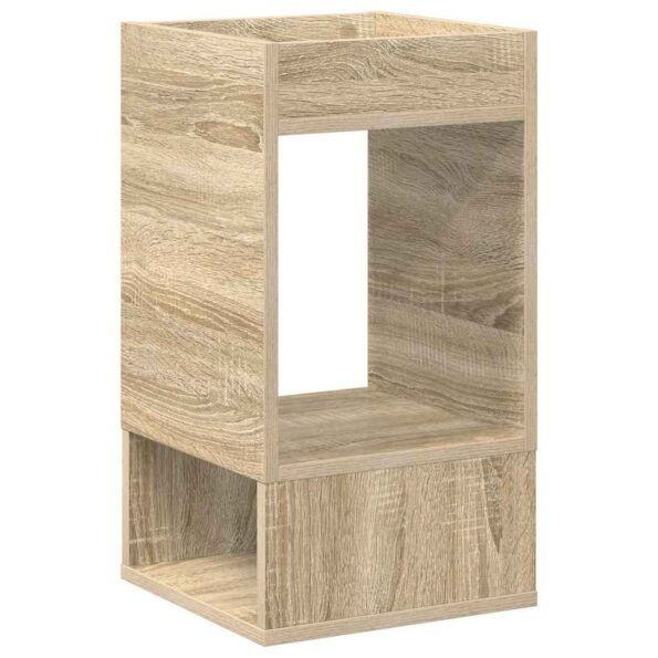 vidaXL Koncový stôl Sonoma dub 30 x 30 x 56 cm Kompozitné drevo – Obrázok 2