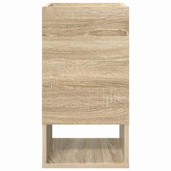 vidaXL Koncový stôl Sonoma dub 30 x 30 x 56 cm Kompozitné drevo – Obrázok 6