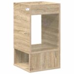 vidaXL Koncový stôl Sonoma dub 30 x 30 x 56 cm Kompozitné drevo – Obrázok 7