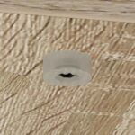 vidaXL Koncový stôl Sonoma dub 30 x 30 x 56 cm Kompozitné drevo – Obrázok 9
