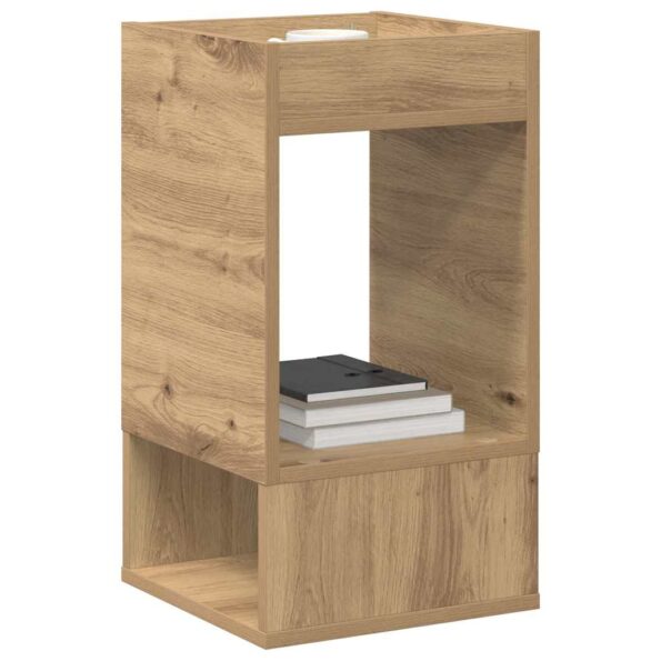 vidaXL Koncový stôl 2 pcs Remeselný dub 30 x 30 x 56 cm – Obrázok 3