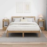 vidaXL Koncový stôl 2 pcs Remeselný dub 30 x 30 x 56 cm – Obrázok 4