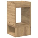 vidaXL Koncový stôl 2 pcs Remeselný dub 30 x 30 x 56 cm – Obrázok 5