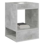 vidaXL Koncový stôl 2 pcs Betónová šedá 40 x 40 x 56 cm – Obrázok 3