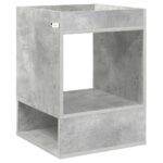 vidaXL Koncový stôl 2 pcs Betónová šedá 40 x 40 x 56 cm – Obrázok 8