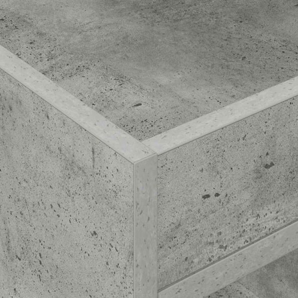 vidaXL Koncový stôl 2 pcs Betónová šedá 40 x 40 x 56 cm – Obrázok 9