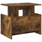 vidaXL TV stolík Dymová dub 50 x 35 x 45 cm Kompozitné drevo – Obrázok 7