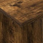 vidaXL TV stolík Dymová dub 50 x 35 x 45 cm Kompozitné drevo – Obrázok 8