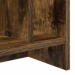 vidaXL TV stolík Dymová dub 50 x 35 x 45 cm Kompozitné drevo – Obrázok 9