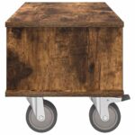 vidaXL TV stolík Dymová dub 68,5 x 35 x 35 cm Kompozitné drevo – Obrázok 6