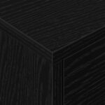 vidaXL Nočný stolík 2 pcs Čierny dub 40,5 x 40 x 48 cm – Obrázok 10